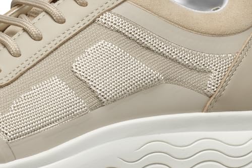 Geox D Spherica C, Zapatillas Mujer, Lt Taupe, 38 EU