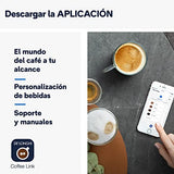 De'Longhi Perfetto Primadonna Soul ECAM612.55.SB Cafetera Superautomática Café y Cappuccino con Sistema de Leche LatteCrema, Tecnología Bean to Cup, 18 Bebidas, App Control