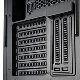 Silverstone SST-SEH1B-G - Seta H1 Carcasa Torre Mediana con Panel Frontal de Rejilla Perforada, chasis de Acero e iluminación ARGB