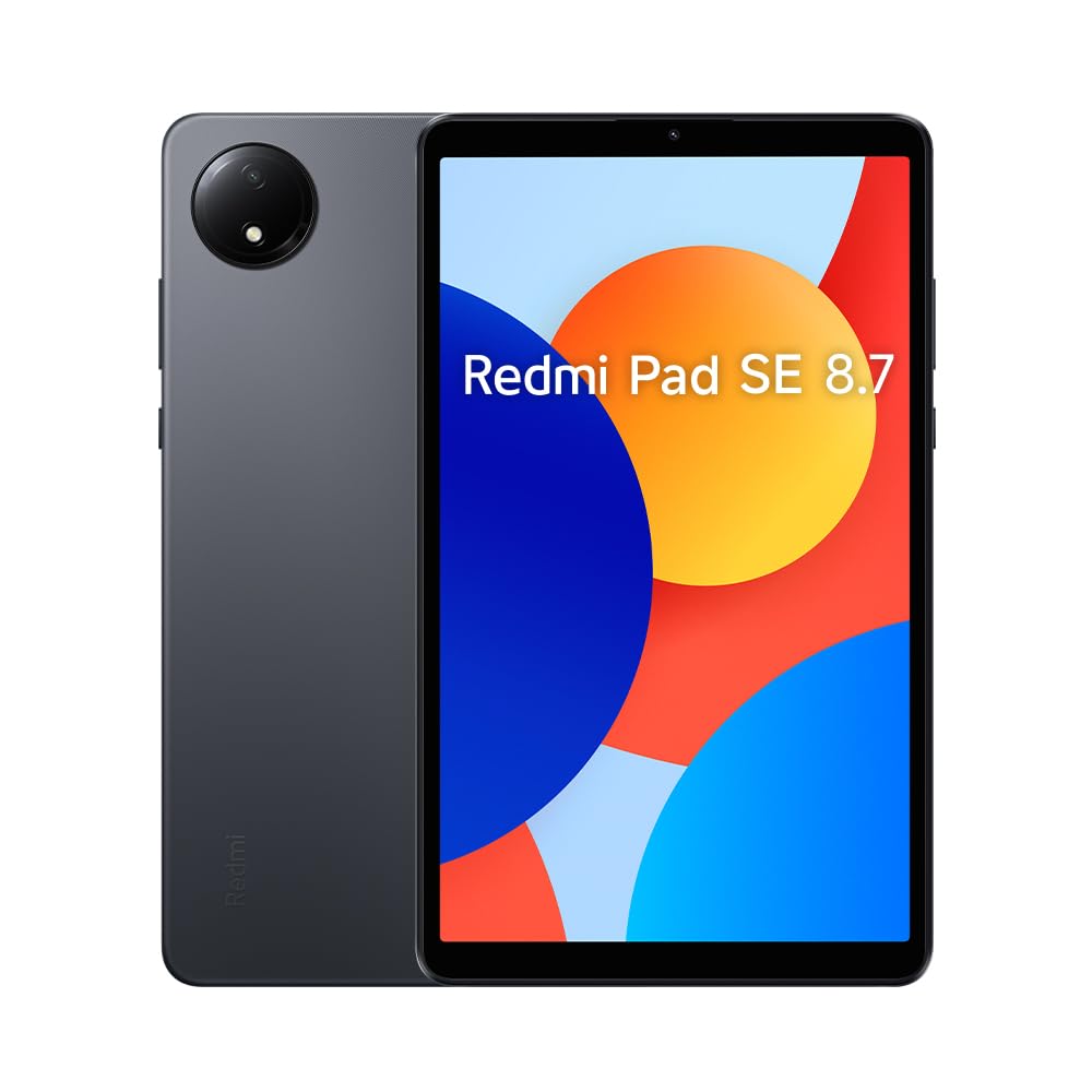 XIAOMI Redmi Pad SE 8,7 Pulgadas 4G Hyper OS 2,0GHz 4GB 64GB Gris (versión Francesa + 2 años de garantía)
