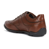 Geox U Edgware A, Sneakers Hombre, Marrón Cognac, 44 EU