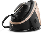 Philips PerfectCare serie 7000 Centro de planchado, golpe de vapor de 650 g, 8.5 Bares, suela SteamGlide Elite, vapor automático inteligente (PSG7300/80)