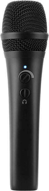 IK Multimedia iRIG Mic HD 2 - High-Resolution Microphone for iOS and Mac, High Quality Sound, Professional Recording, Compatible with iPhone, iPad, Mac and PC