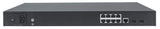 INTELLINET Switch 8 Port Managed AV PoE 2XSFP UPLINK