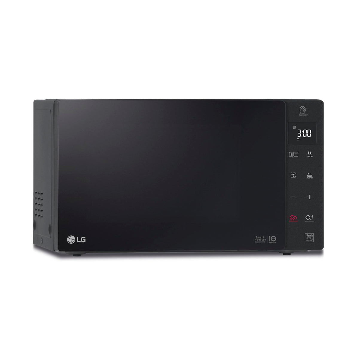 LG MH7235GPS - Microondas con Grill 2 en 1, 32L, Smart Inverter 1200 W, Panel Táctil y Giratorio, Cocina Rápida y Uniforme, Display LED, Easy Clan, Ahorro Energético, Negro