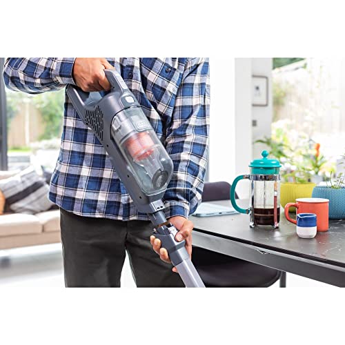 Black+Decker BHFEA520J-QW - Aspirador sin Cable 2en1 con tecnología de Litio de 18V