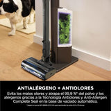 Shark PowerDetect Clean & Empty aspiradora inalámbrica, PowerFins Detect, Reverse Clean, estación 2L, Anti Hair Wrap Plus, 70 min, ligera, accesorios para pelo de mascota y superficies, Gris IP3225EUT