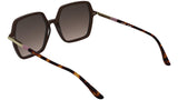 Lacoste Women's Sunglasses L6079S - Burgundy with Gradient Brown Lens