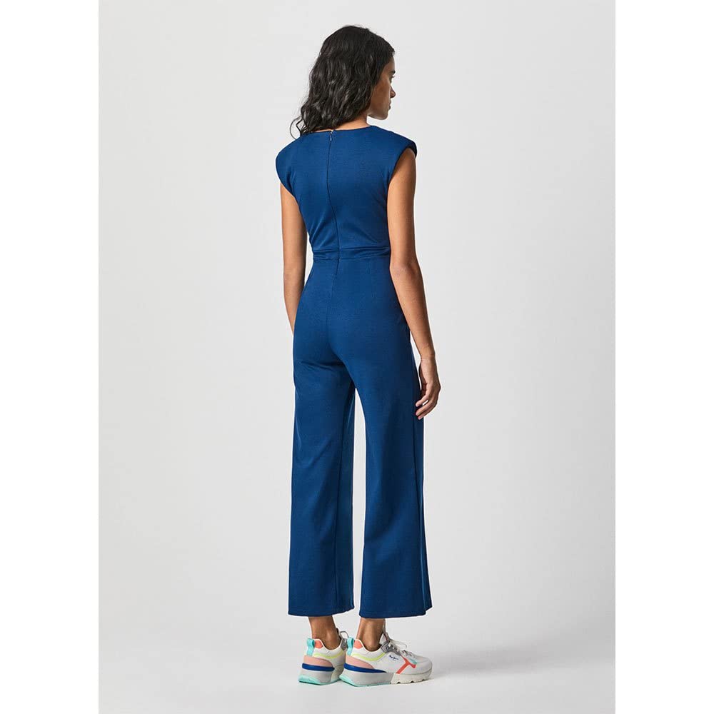 Pepe Jeans Mujer Melody Vestido, Azul (Midnight), L