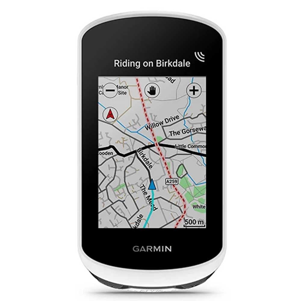 Garmin Edge Explore 2, Ciclocomputador de 3 pulgadas, con GPS Intuitivo, funciones de VO2, registros personales, Unisex Adulto, Blanco, Única