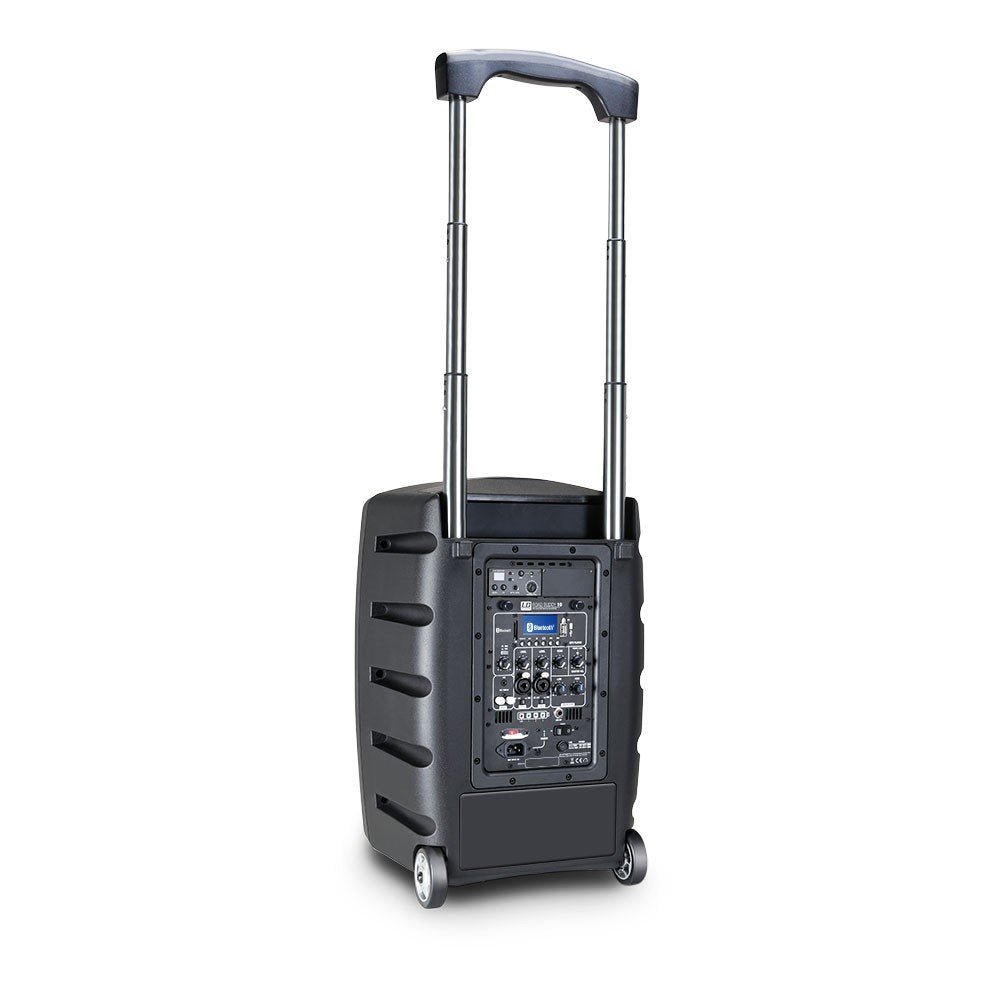 LD Systems ROADBUDDY 10 - Altavoz Bluetooth alimentado por batería, con mezclador y micrófono inalámbrico