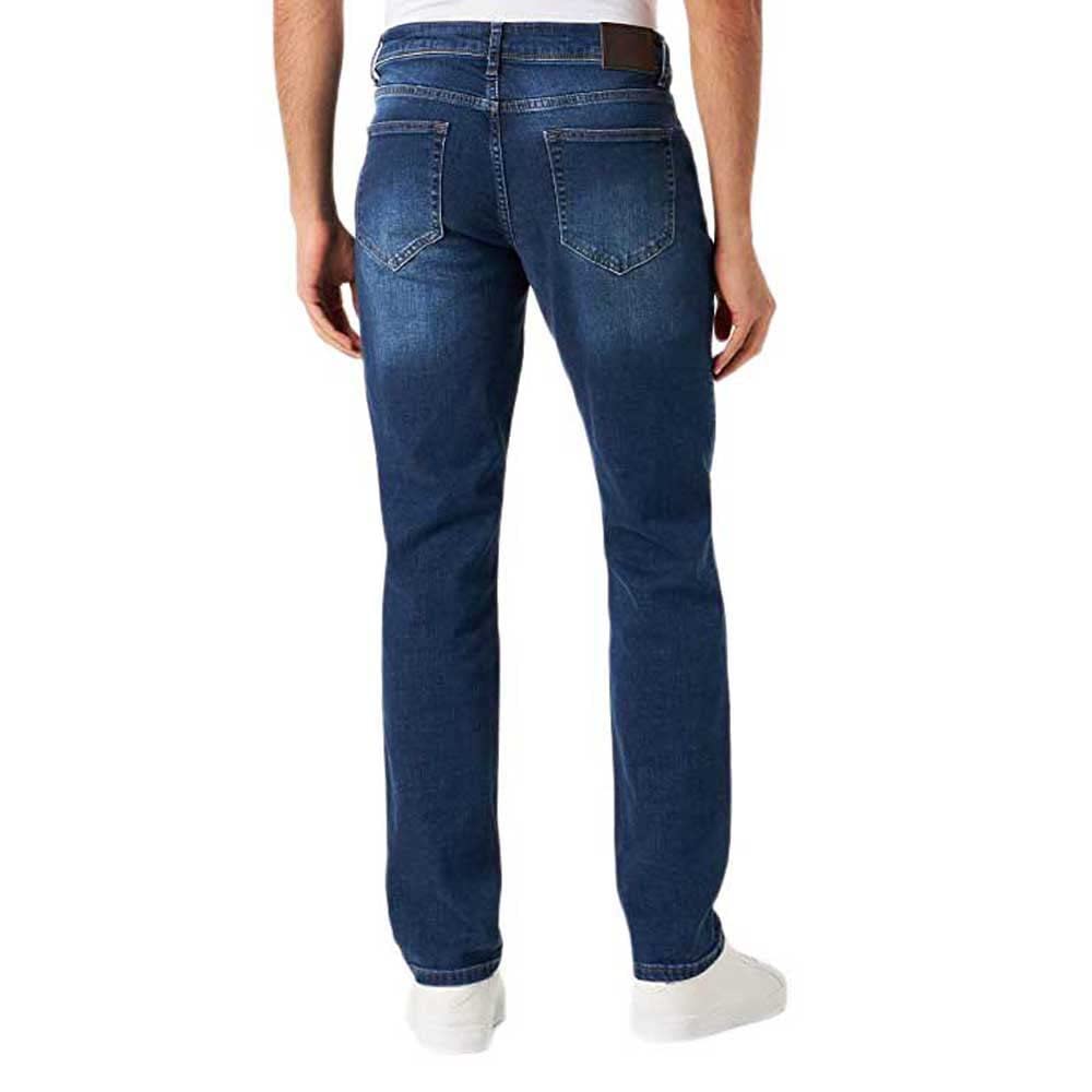 Hackett London Vintage WSH Denim Reg Jeans, Azul Vaquero, 33W/34L para Hombre