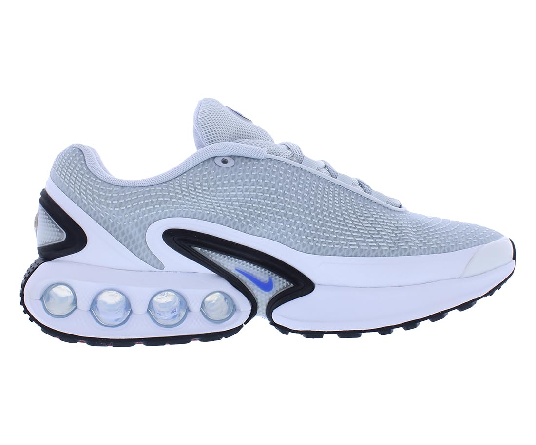NIKE Air MAX Dn, Sneaker Hombre, Pure Platinum Hyper Royal White Black, 42 EU