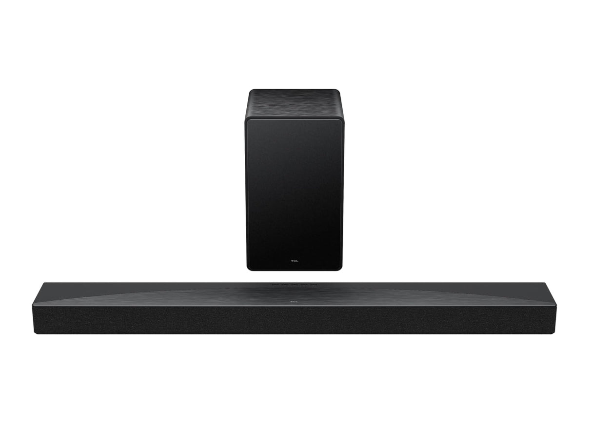 TCL Barra de Sonido Q65H 5.1 Canales para TV, 580 vatios, Cine en casa, Sonido Cine Envolvente, expansión de Sonido, Dolby Atmos, DTS:X, Bluetooth 5.3, HDMI eARC, Mando a Distancia único, USB