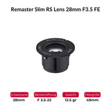 Lente Modular - Remaster Slim [21, 28, 32mm & Module with hardcase] - Sony E