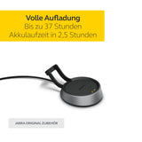 Jabra Evolve2 85 Soporte de Carga para Escritorio - Base de Carga para Auriculares USB-A - Negro