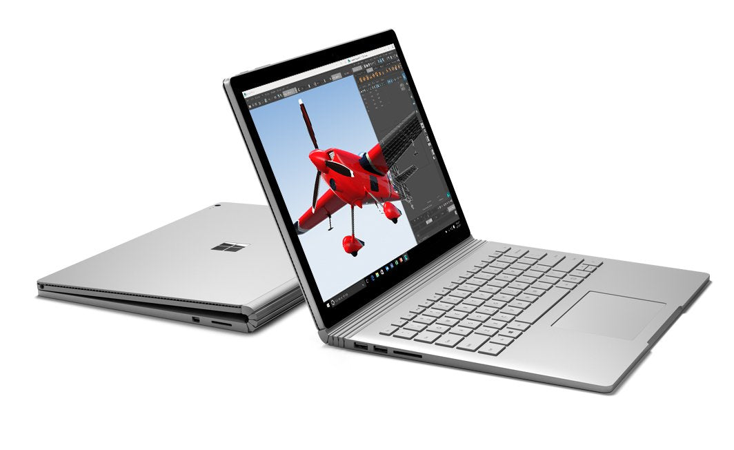 Microsoft Surface Book 13.5" 3000 x 2000Pixeles Pantalla táctil Plata - Ordenador portátil (Windows 10 Pro, 64 bits, Intel Core i7-6xxx, 802.11a, 802.11ac, 802.11b, 802.11g, 802.11n, SSD, 3000 x 2000 Pixeles)