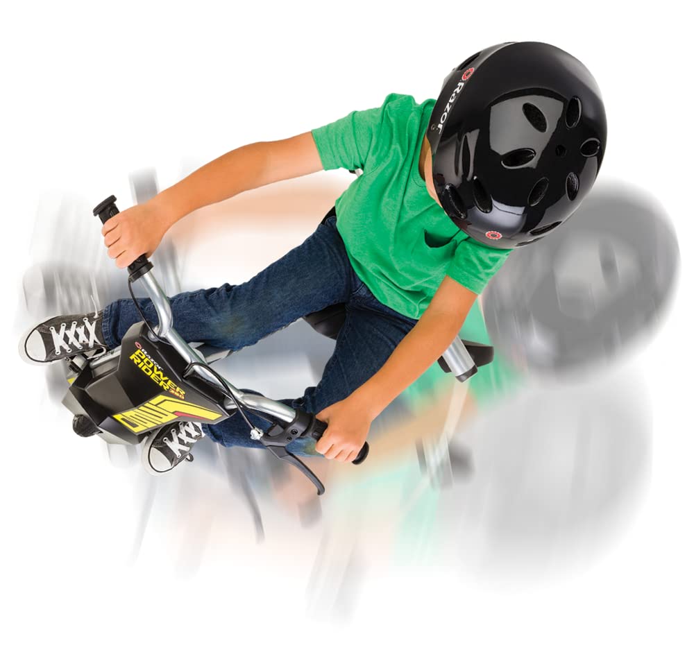 Razor Powerrider 360 Vehículo Eléctrico, Niños, Amarillo, Talla Única