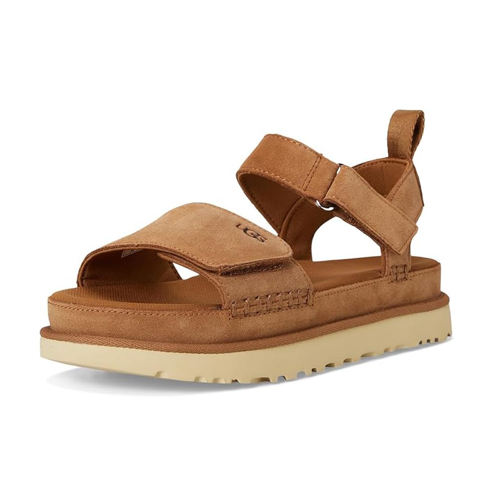 UGG W GOLDENSTAR, Sandals Mujer, marrón, 41 EU