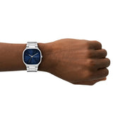 Skagen Reloj Analógico para Hombre de Cuarzo con Correa en Acero Inoxidable SKW6946