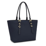 TOUS CAPAZO L Buckles Soft Azul Marino, Grande para Mujer