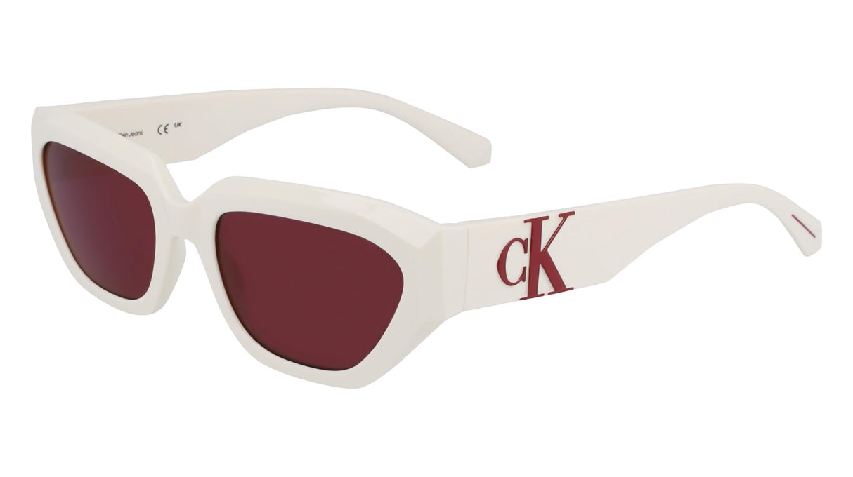 CALVIN KLEIN JEANS CKJ23652S Gafas, Ivory, 54/19/145 Unisex Adultos