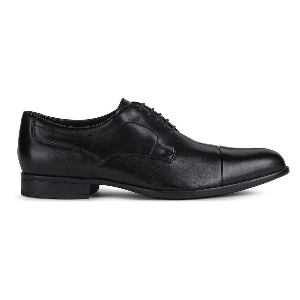 Geox U Iacopo A, Zapatos para Hombre, Negro (Black), 45 EU
