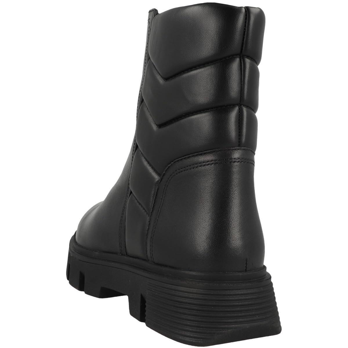 Geox D Vilde F, Bota de Tobillo Mujer, Negro, 39 EU