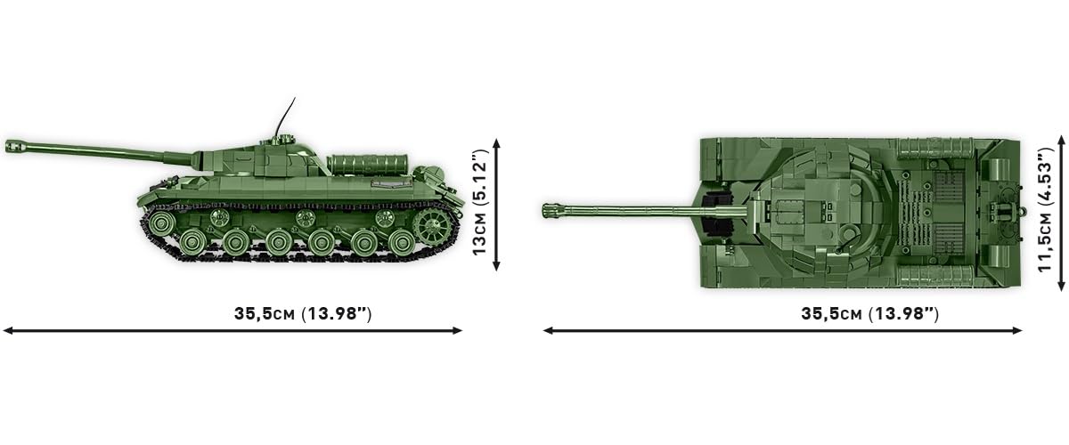 COBI Historical Collection WWII is-3 - Tanque pesado soviético