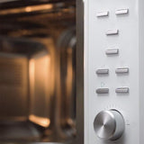 Cecotec Microondas encastrable Digital GrandHeat 2350 Built-In White. 900W, Integrable, 23 Litros, Grill, 9 Funciones preconfiguradas, Quick Start, Temporizador