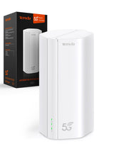 Tenda 5G01 - Router 5G SIM WiFi 6 1500Mbps, Módem 5G/4G LTE con Doble Banda, Ranura Tarjeta Nano SIM, Plug & Play, Puerto Gigabit WAN/LAN, 6 Antenas Internas, Mesh Wi-Fi+, 5G NR Router | Nivel Básico