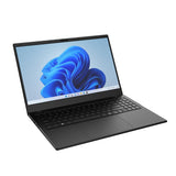 TECHBITE PIX 2 Notebook con pantalla de 15,6 pulgadas, unidad SSD de 128 GB, teclado retroiluminado, cámara incorporada, 8 GB de RAM, procesador Intel Alder Lake N100 Quad-Core, batería de 6400 mAh.