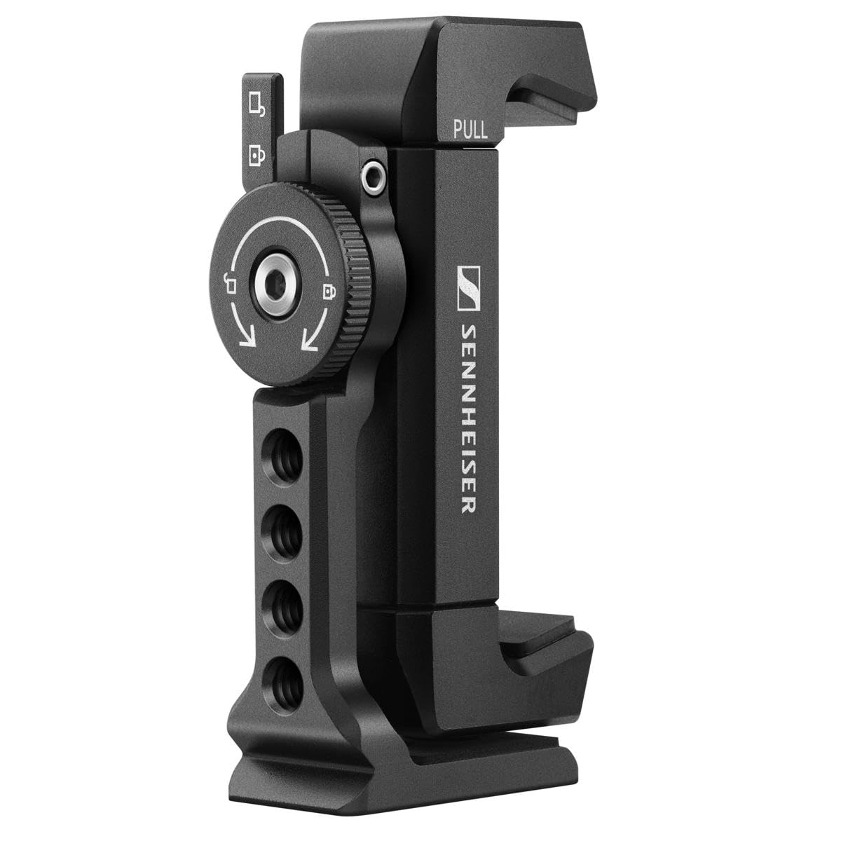 Sennheiser MKE 400 + Kit Móvil, Micrófono Direccional para Cámara con Pinza para Smartphone y Minitrípode Manfrotto PIXI, 509257