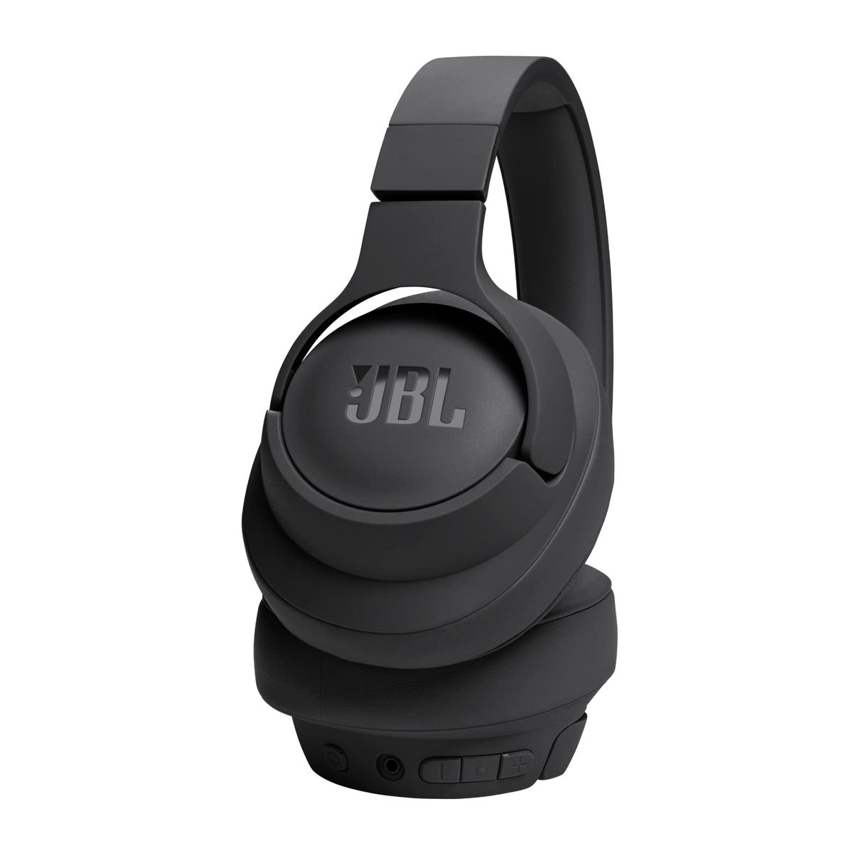JBL Auriculares Tune 720 BT, inálambricos por Bluetooth, 76 horas de reproducción con JBL Pure Bass, plegables, negro