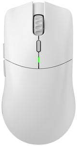 Glorious Gaming Model O 2 Pro 4K/8K Ratón Gaming inalámbrico - 2,4 GHz 1 ms de retardo, sondeo 4K/8K, 100M clics, 59 g Ultraligero, Gran batería, Sensor PPP 26K, RGB, ambidiestro, 6 Botones - Blanco