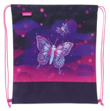 Herlitz Loop Plus Mochila Escolar, Niñas, Morado, 37 x 31 x 22 cm