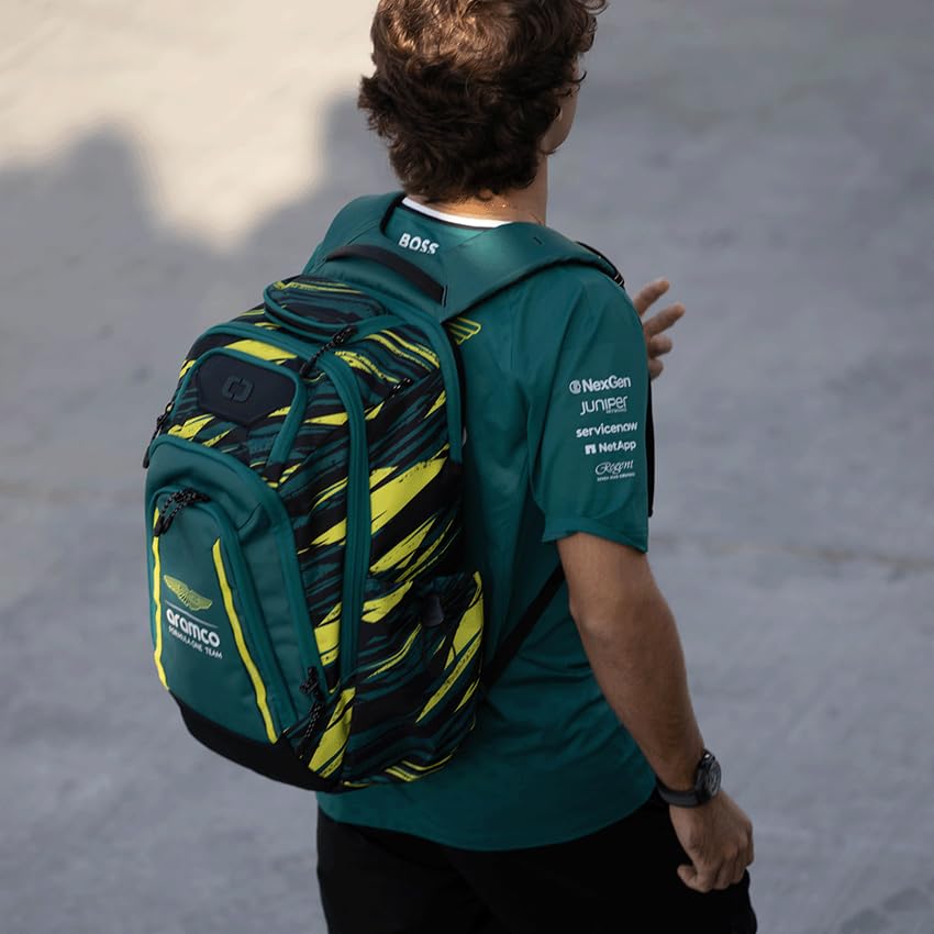 OGIO AC OG Gambit Pro Bkpk Aston Martin 24 Equipaje de Viaje, Unisex Adulto, Verde, Green
