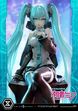 Prime 1 Studio Hatsune Miku - Figura Decorativa (PVC, 1/4 Hatsune Miku Art by Neco, 34 cm)