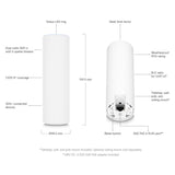 Ubiquiti U6 Mesh Punto de Acceso WiFi 6 para Interior/Exterior PoE Blanco