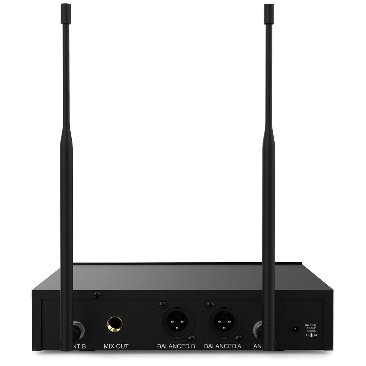 Audibax Sidney 1250 A Micrófono Doble Mano Profesional UHF Frecuencia A + Maleta
