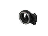 Canon EF-EOS R - Adaptador para Objetivo de cámaras Canon (Montura EF-R, Compatible con EOS R, Filtro ND Variable), Color Negro
