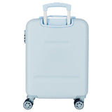 Disney Frozen Trust Your Journey Maleta de Cabina Azul 37x55x20 cms Rígida ABS Cierre combinación 32L 2,5Kgs 4 Ruedas Dobles Equipaje de Mano