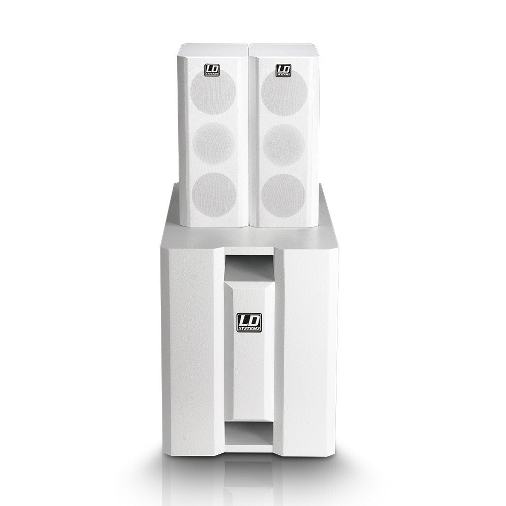 LD Systems LDDAVE8XSW - Equipo de altavoces, blanco