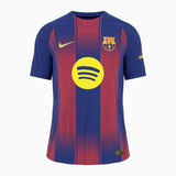 Nike FCB DF JSY SS Stad Hm Camiseta, Deep Royal Blue/Midwest Gold, XXL Hombre