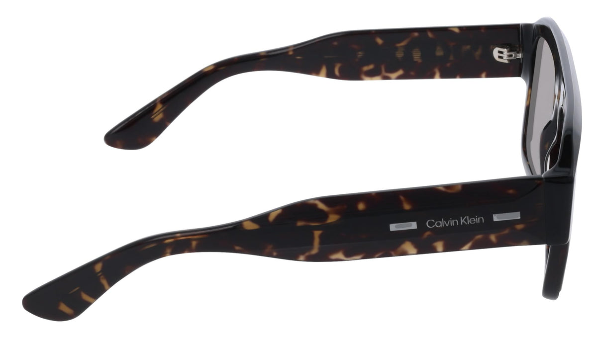 Calvin Klein Men's Sunglasses CK25509S - Havana with Solid Brown Lens