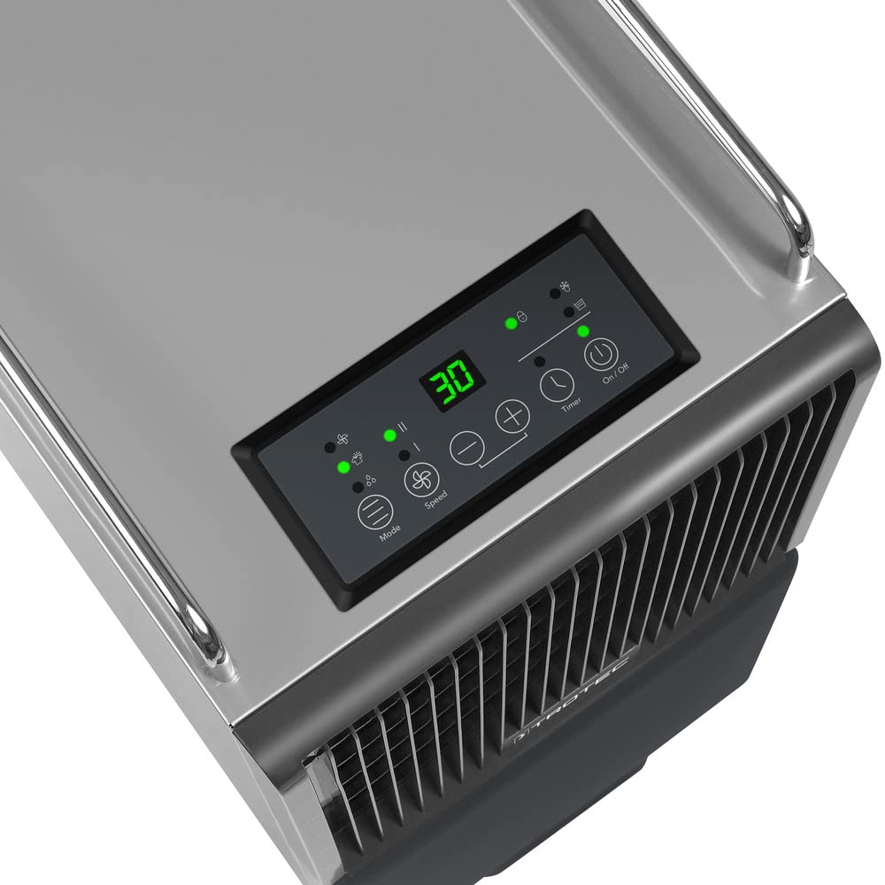 TROTEC Deshumidificador TTK 120 E, 30 L/día, Seca y Elimina los daños causados por el Agua, Secado de Ropa, Gran depósito de 8 litros