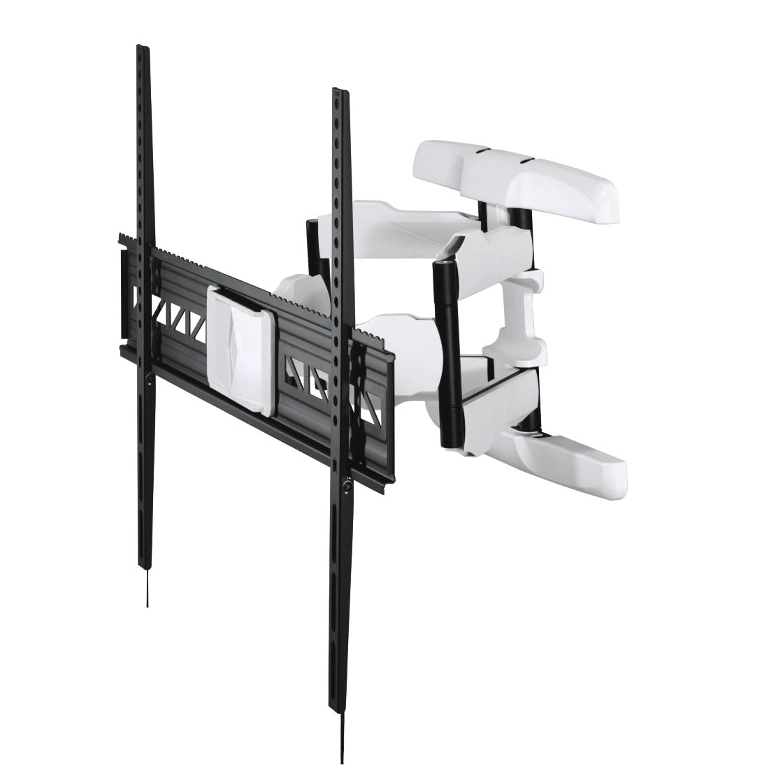 Hama Soporte de Pared para TV (3 articulaciones, 90 Pulgadas, VESA 800 x 600, LCD/LED, para TV, Montaje en Pared, Giratorio 120 Grados, Inclinado, Acero, Capacidad de Carga máxima de 75 kg, bisagras