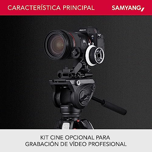 Samyang AF 24-70 mm F2,8 FE para Sony E – para cámaras Sony E Mount Sony Alpha A7 A9 A1 A7C A6000 Serie, Negro