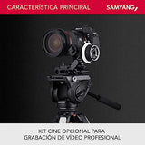 Samyang AF 24-70 mm F2,8 FE para Sony E – para cámaras Sony E Mount Sony Alpha A7 A9 A1 A7C A6000 Serie, Negro