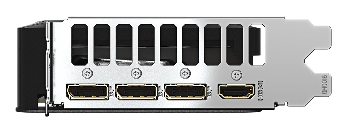 Gigabyte GeForce RTX 5060 Ti Eagle OC 16G Tarjeta Gráfica – 16 GB GDDR7, 128 bits, PCI-E 5.0, 2617 MHz Frecuencia del núcleo, 3 x DisplayPort, 1 x HDMI, GV-N506TEAGLE OC-16GD